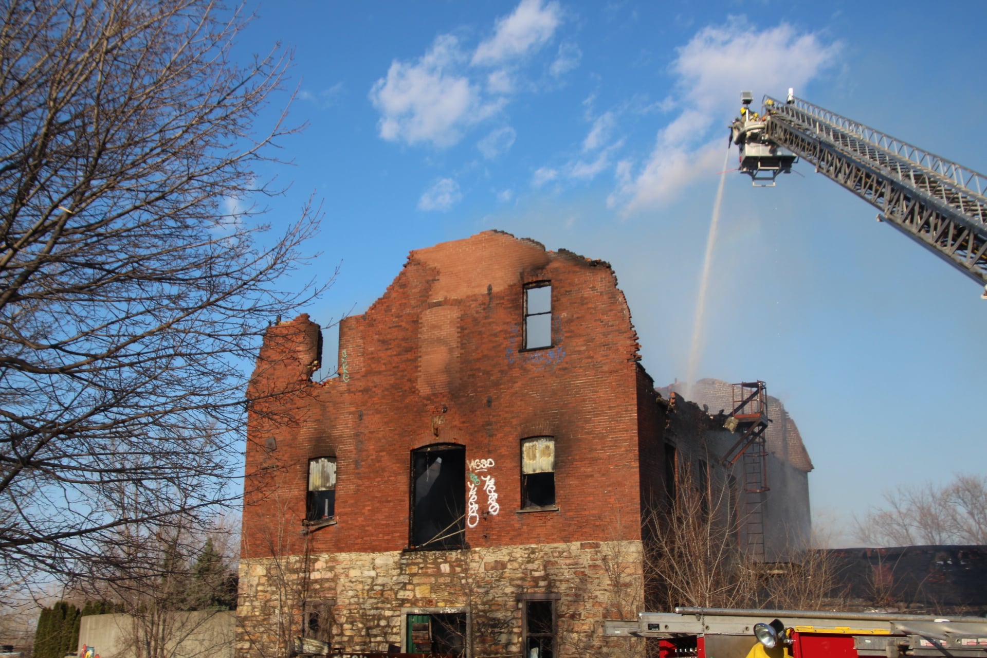 Une page d’histoire est disparue en fumée à Beauharnois