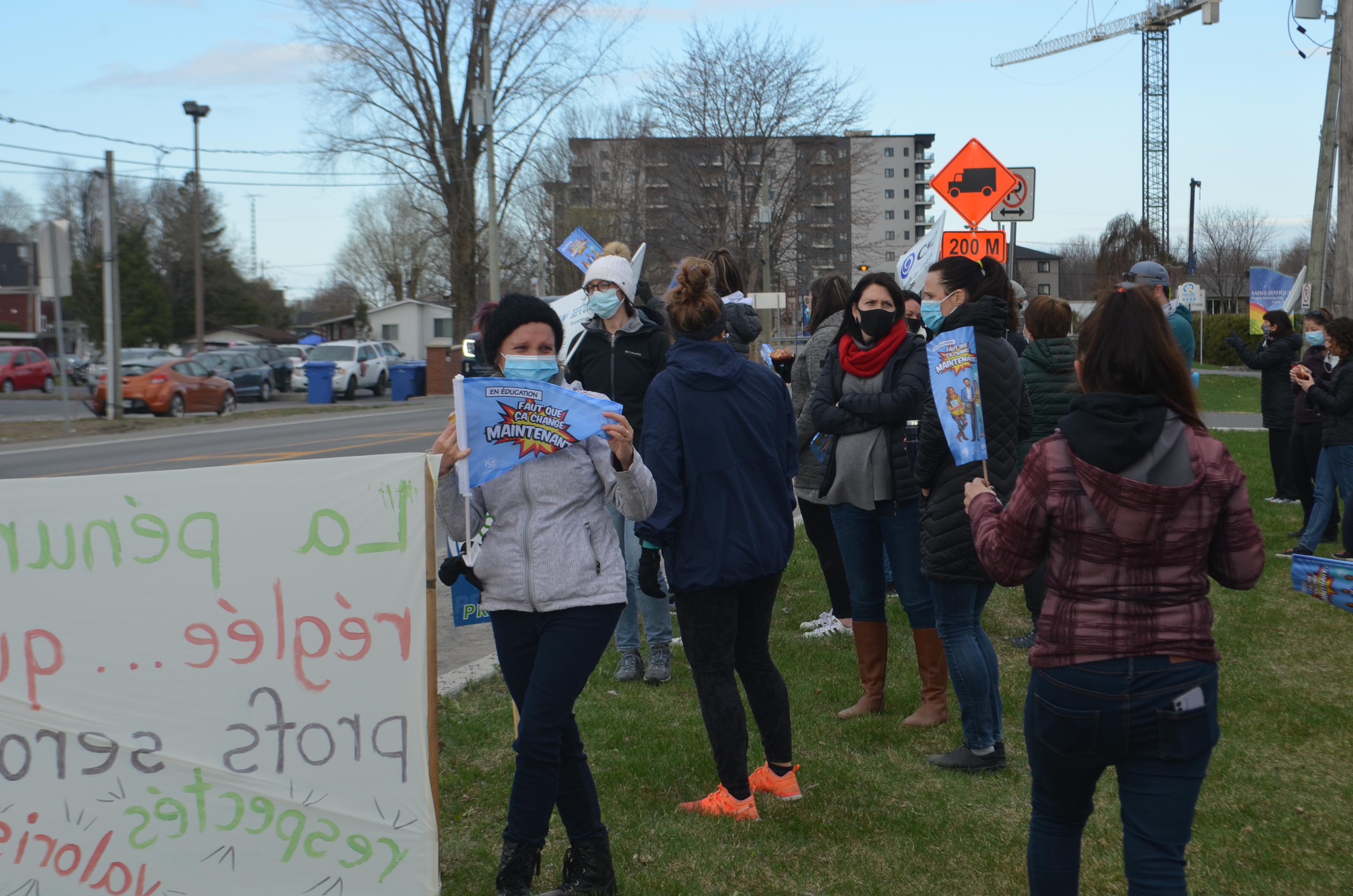Image illustrant l'article: VIDÉO - Grève innovante et de courte durée dans les écoles primaires