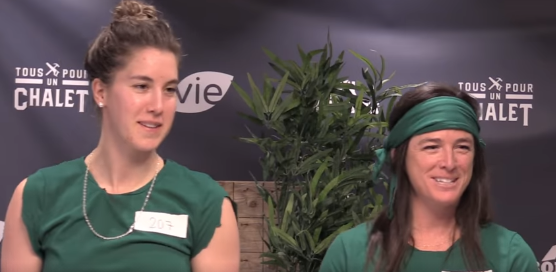 Prête à passer à la télé pour un chalet