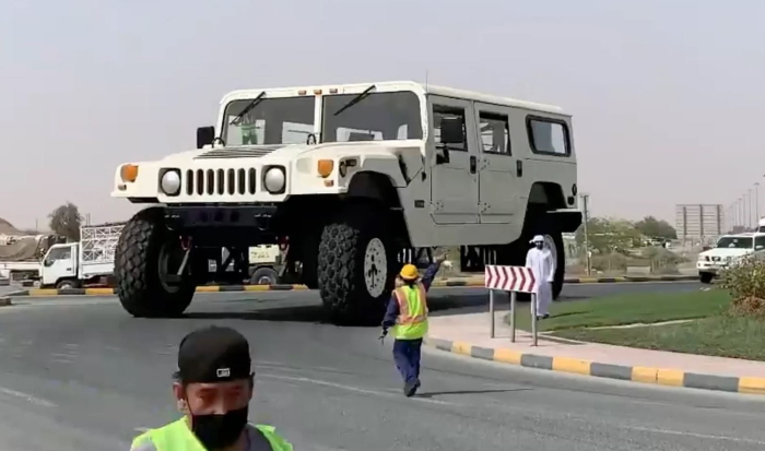 Le plus grand Hummer H1 au monde