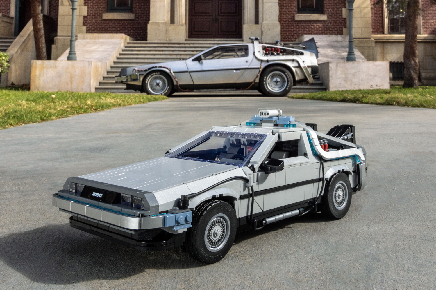 Lego fait un Retour vers le futur