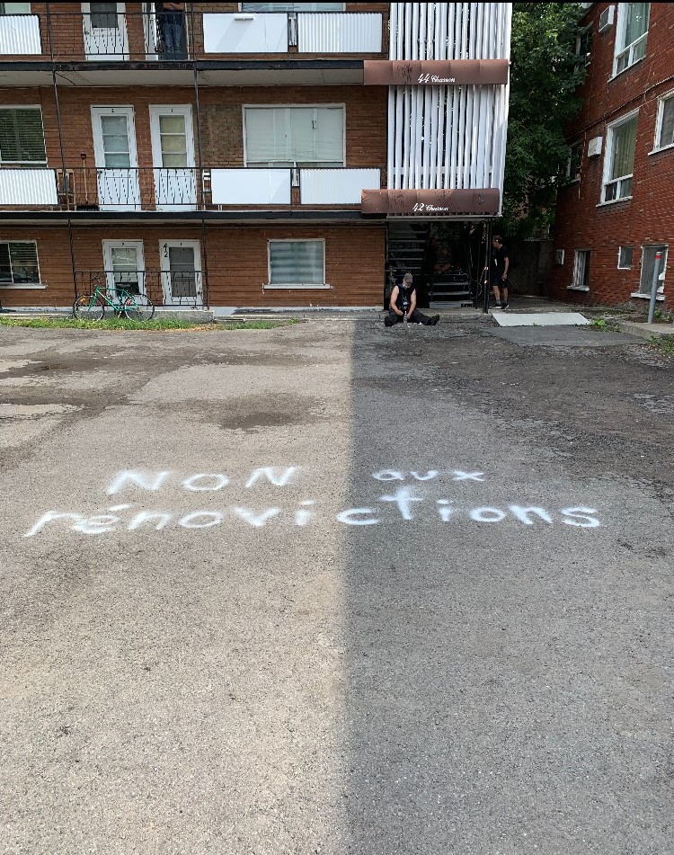 Pris en flagrant délit en plein projet!