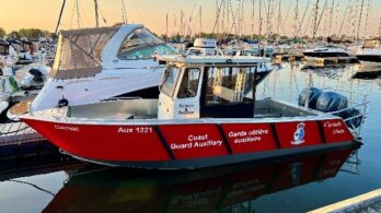 Garde côtière auxiliaire: près d’une quarantaine de missions sur l’eau