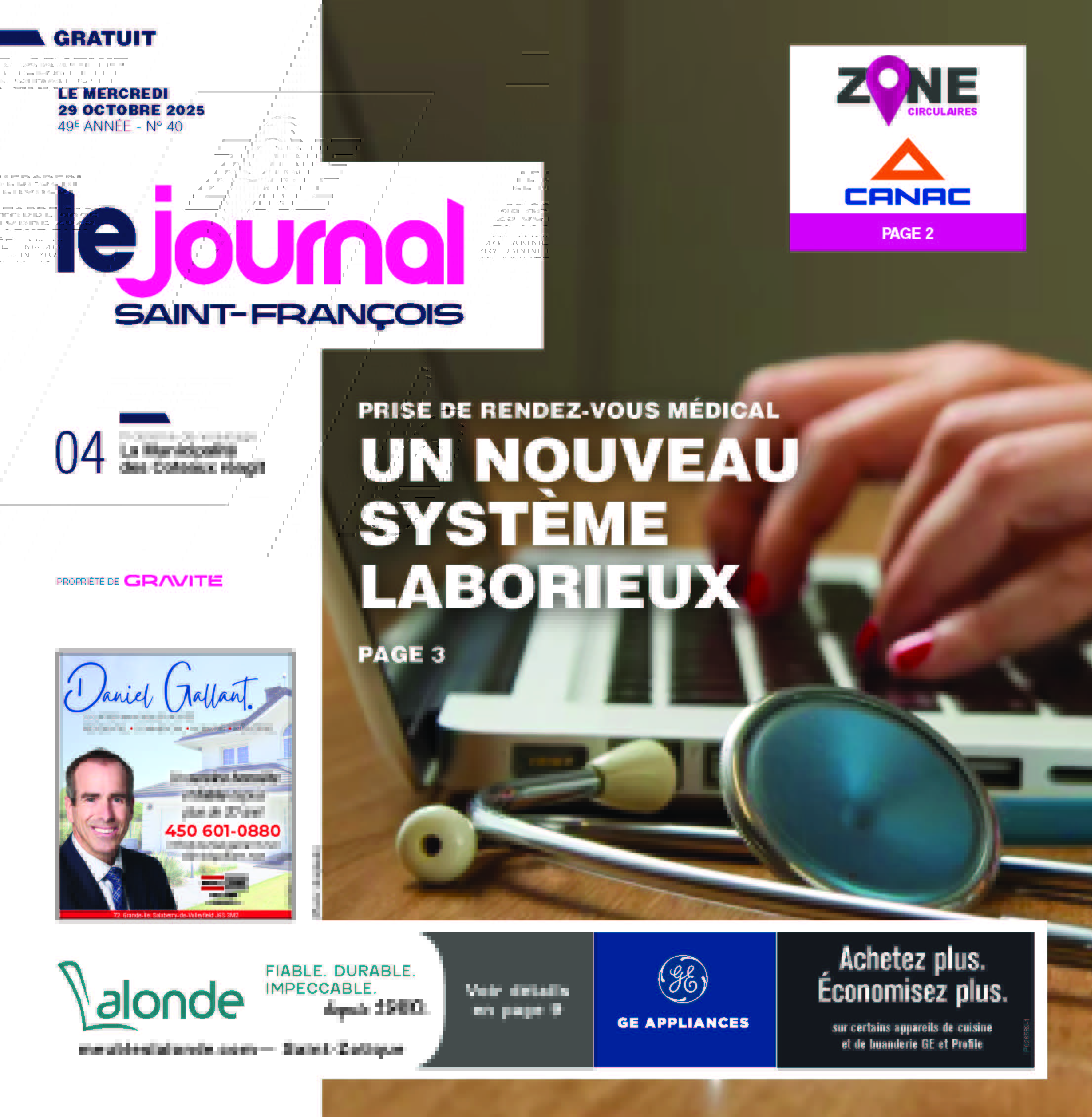 Journal Le Saint-François – 29 octobre 2025