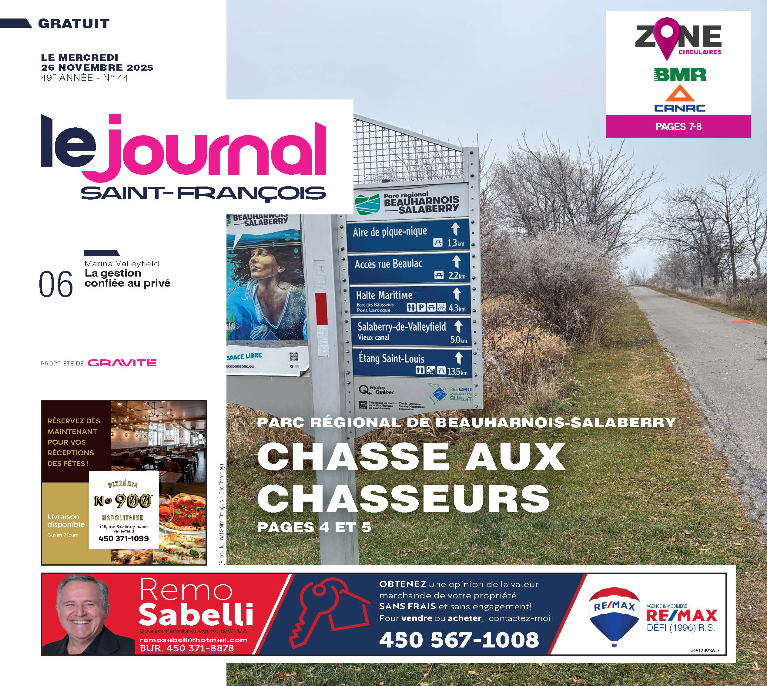 Le journal Saint-François – 26 novembre 2025
