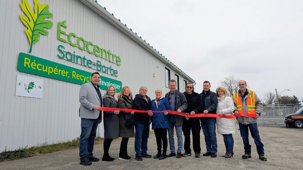 L’écocentre de Sainte-Barbe est en opération