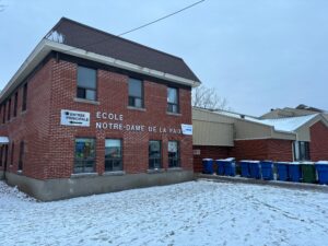 École Notre-Dame-de-la-Paix: les élèves en exil jusqu’en juin