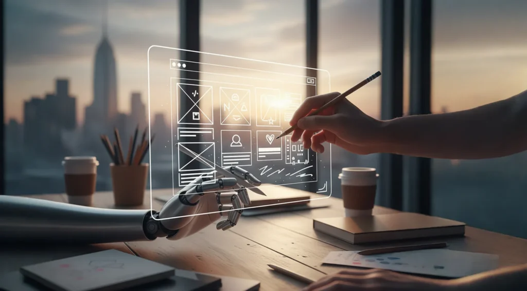 L’IA dans la création de sites web : un allié pour les designers et développeurs, pas un remplaçant.