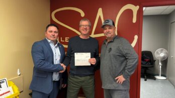 Les Métallos remettent 2500 $ au SAC