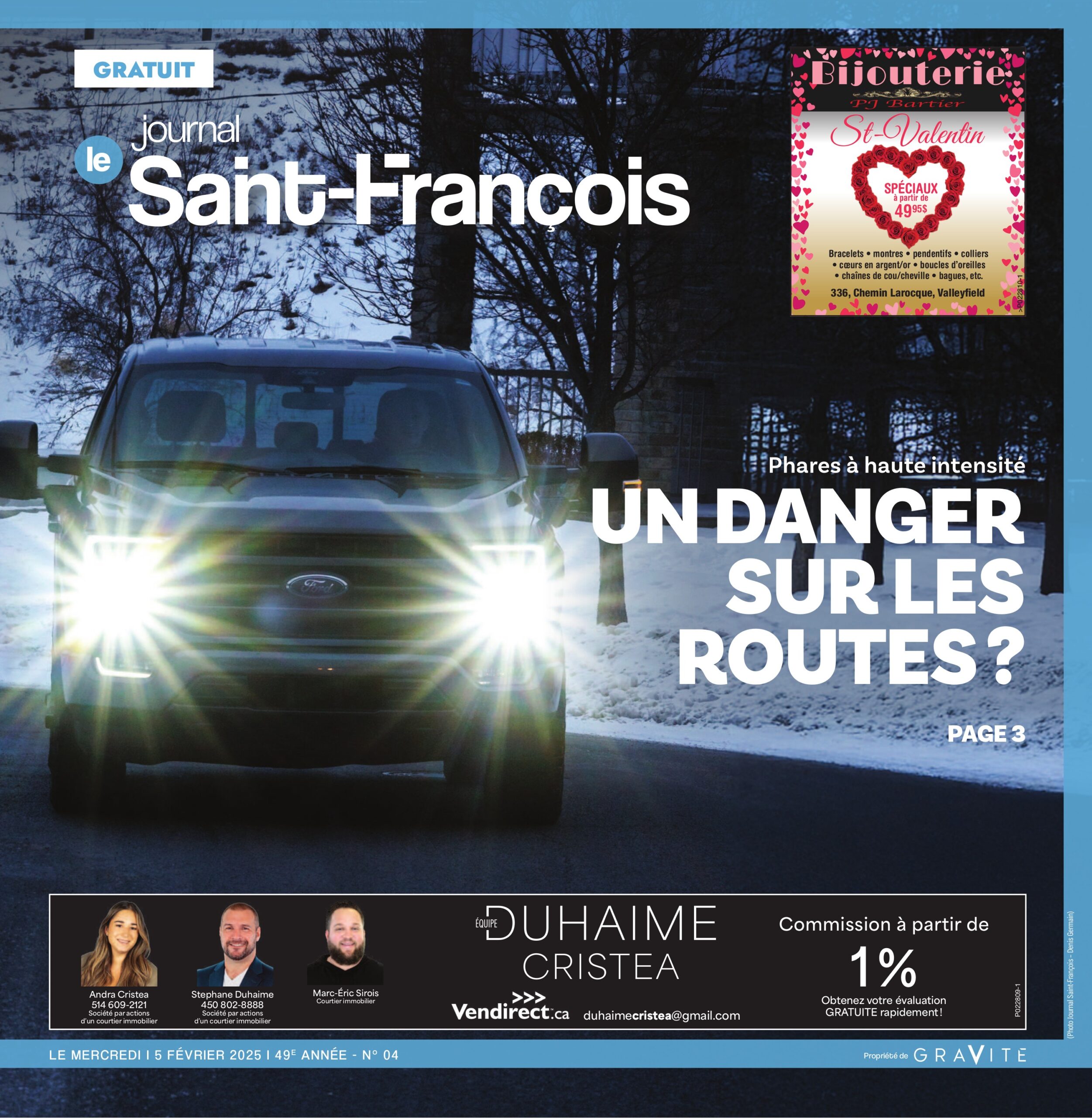 Le journal Saint-François – 5 février 2025