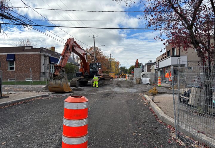 Rue Ellice : travaux suspendus