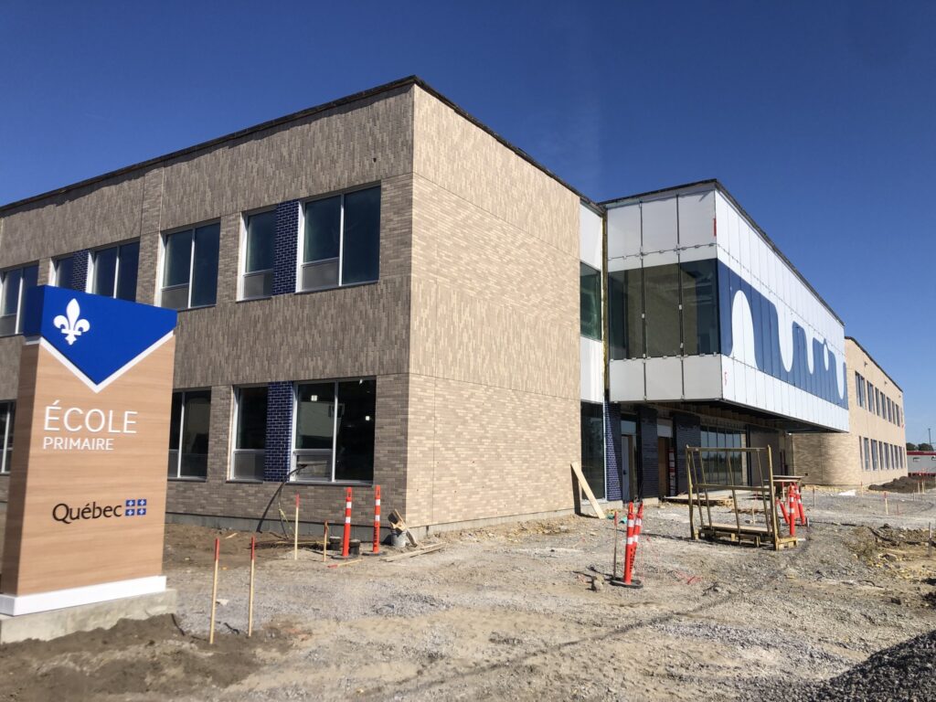 future école primaire Valleyfield