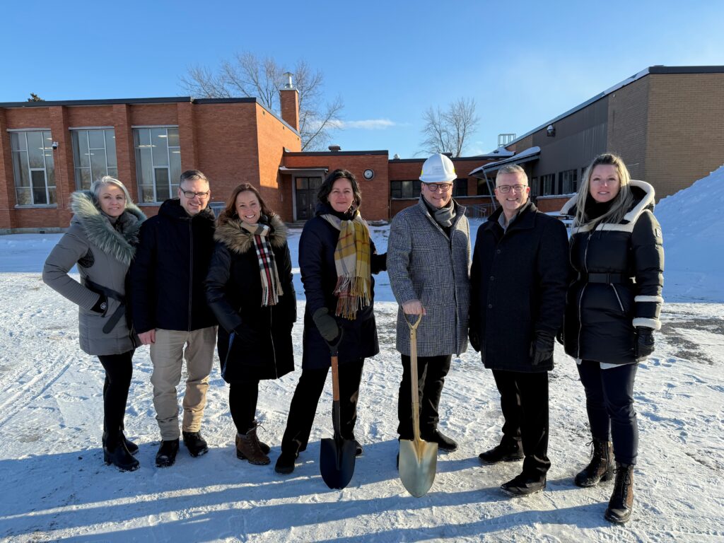 Nouvelle école modulaire temporaire CSSVT