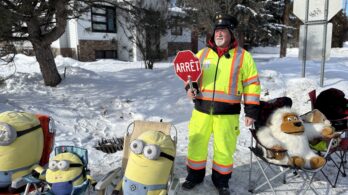 André Sauvé a été nommé le meilleur brigadier scolaire au Canada