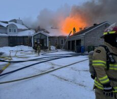 L’ancien Hôtel Bélair endommagé par un incendie