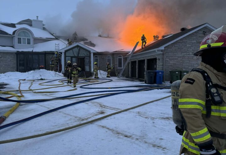 L’ancien Hôtel Bélair endommagé par un incendie