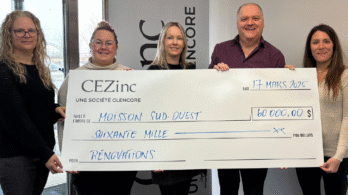 CEZinc nourrit Moisson Sud-Ouest