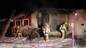 Incendie suspect sur la rue Marie-Rose