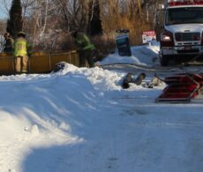 Une résidence de la rue Léger rasée par un incendie