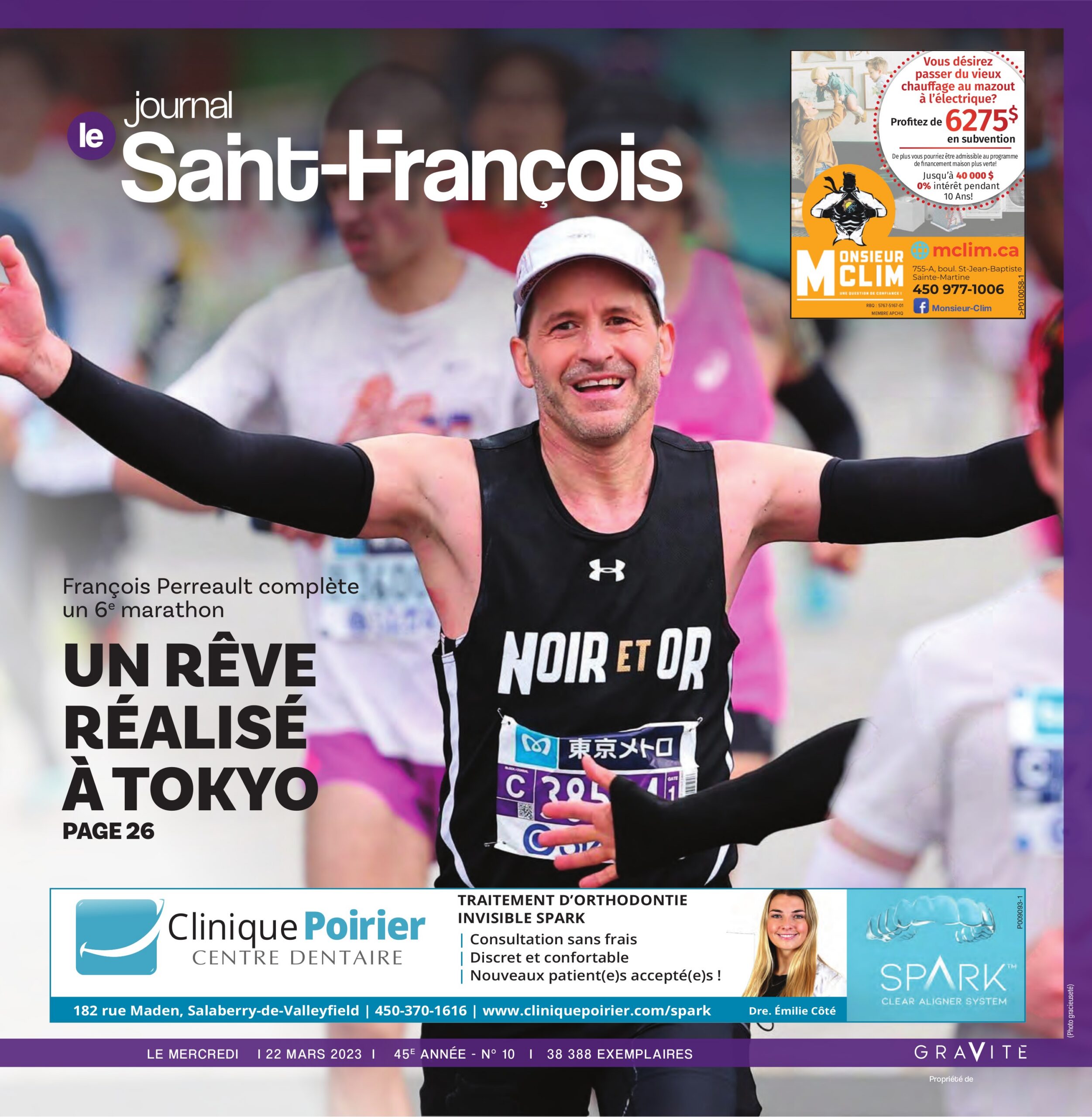 Le journal Saint-François – 22 mars 2023