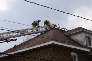 Intervention au 3e étage d&rsquo;une résidence, rue Jacques-Cartier