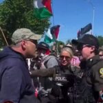 General Dynamics: une manif perçue de divers points de vue