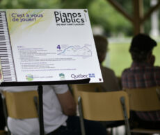 Animation autour des pianos publics dans le Haut-Saint-Laurent