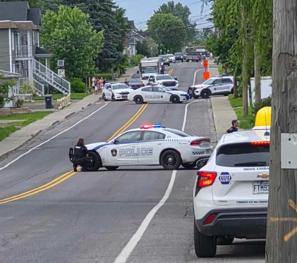 Opération policière à Beauharnois