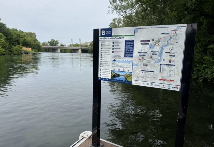 La rivière Saint-Charles intégrée à la Route Bleue