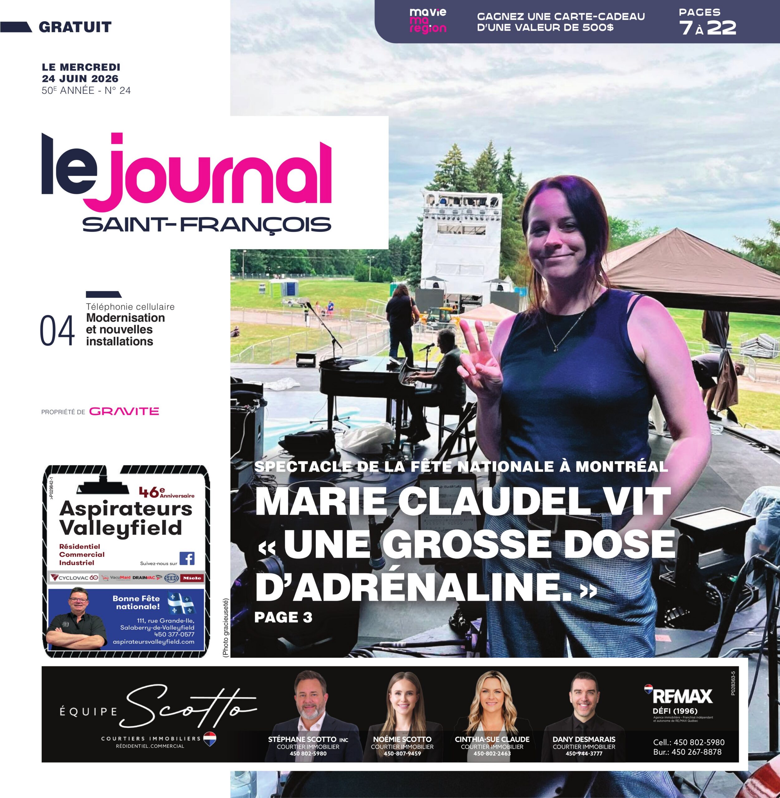 Le journal Saint-François – 24 juin 2026