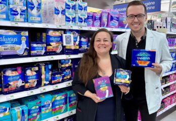 Des produits menstruels vendus au prix coûtant