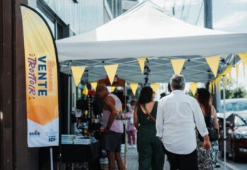 Juillet annonce le retour de la vente trottoir au centre-ville
