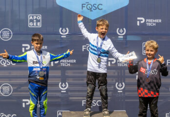 Des médailles d&rsquo;or aux Championnats québécois BMX