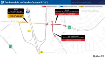 Un autre carrefour giratoire à Vaudreuil-Dorion