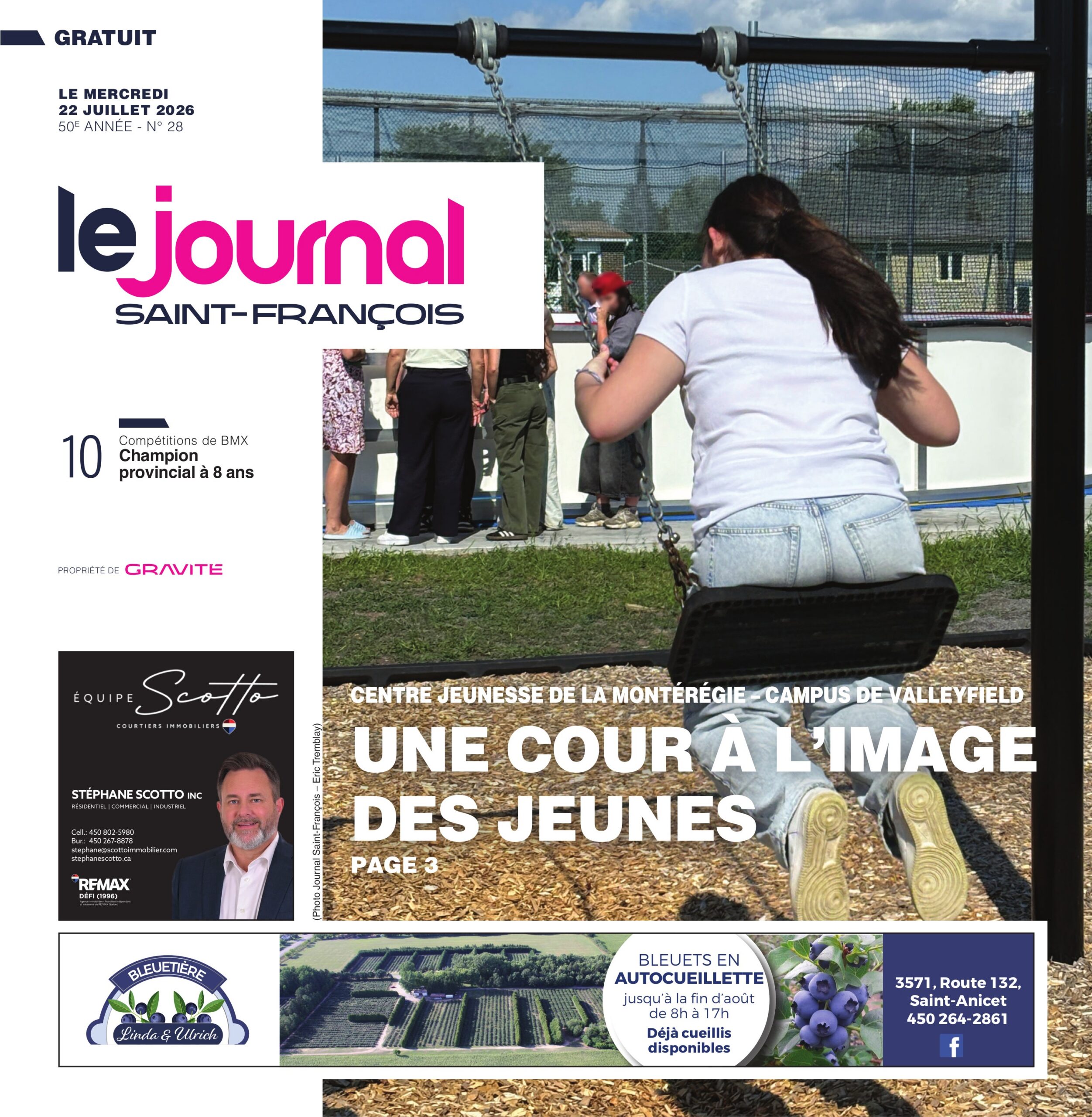 Le Journal Saint-François – 22 juillet 2026