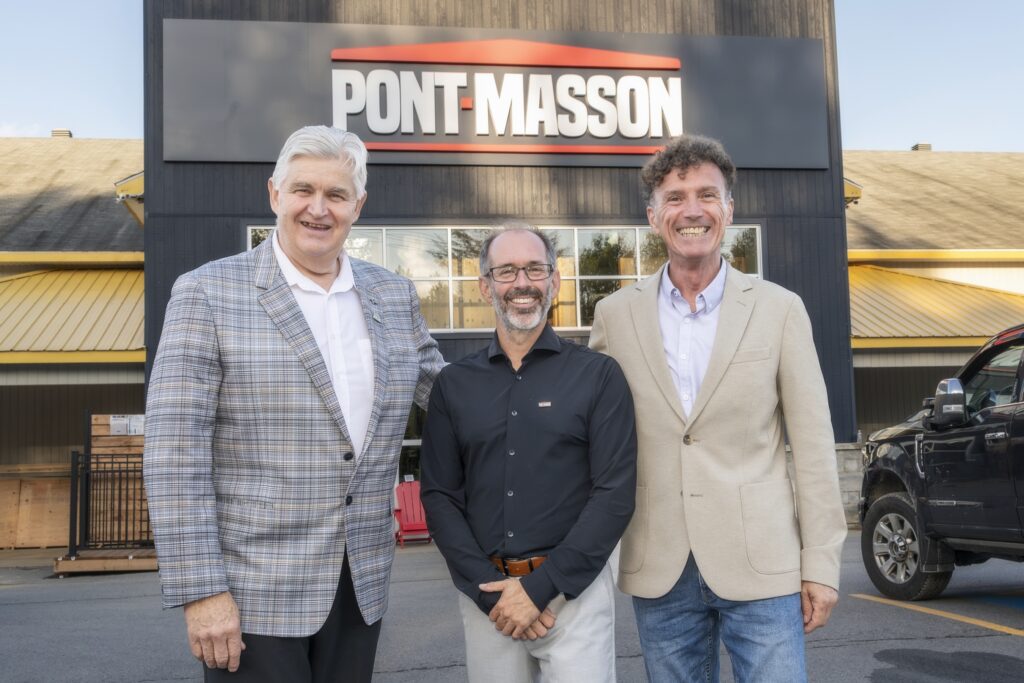 Matériaux Pont-Masson inaugure trois succursales dans Lanaudière