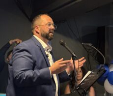 Près de 200 personnes pour accueillir Alexandre Daneau