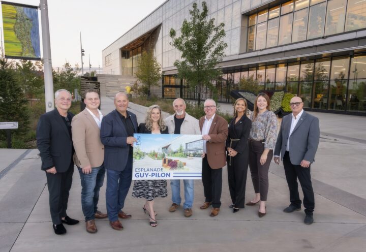Esplanade du pôle municipal : la Ville de Vaudreuil-Dorion rend hommage à Guy Pilon