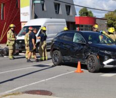 Un motocycliste gravement blessé