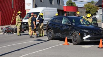 Un motocycliste gravement blessé