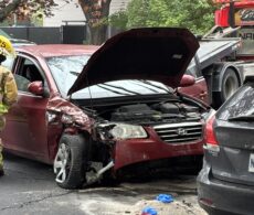 Un accident fait un blessé, rue des Érables