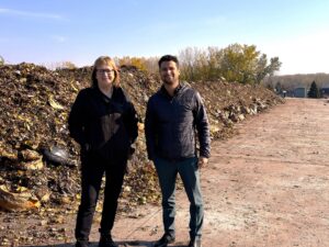 Beauharnois-Salaberry et Roussillon: la plateforme de compostage en opération