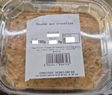 Rappel de mousse aux crevettes vendue à Valleyfield